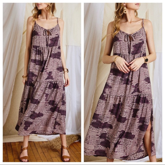 Fabulous Printed Cami Maxi Dress - Picture 3 of 4